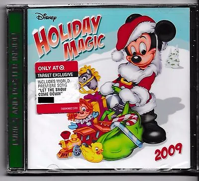 DISNEY HOLIDAY MAGIC 2009 CD Music Target Christmas Music Mickey Mouse Kids NEW • £12.96