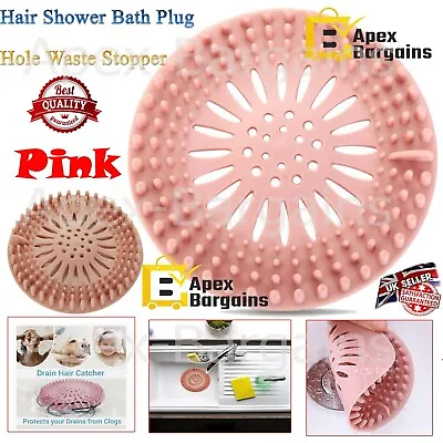 £2.45 • Buy Shower Bath Hair Trap Plug Hole Waste Catcher Stopper Floor Drain Sink Strainer