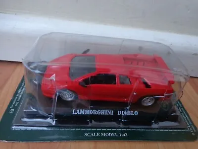 £9.99 • Buy Rare Del Prado 1/43 Classic Lamborghini Diablo Diecast Model Toy Car New
