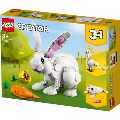 £20.99 • Buy LEGO Creator White Rabbit 3-in-1 Animal Set 258 Piece Age 8+ NEW For 2023