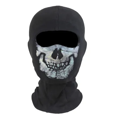 Hot！call Of Duty Simon Riley Ghost Skull Mask Cod6 Role-Playing Ribbed Fabric • $24.04