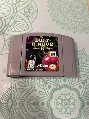 Bust-A-Move 2: Arcade Edition (Nintendo 64 1998) N64 Tested Working • $14.99
