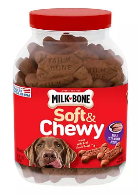 Milk-Bone Soft & Chewy Dog Treats Beef & Filet Mignon (37 Oz.) • $28.28