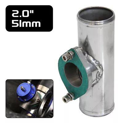 51mm 2  Aluminum TYPE-S/RS/RZ Turbo  Blow Off  Valve BOV Flange Adapter Pipe • $18.99