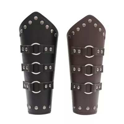 Medieval Adjustable Men Armguards Boxing Gloves Vintage Adult Cycling Bracer • $17.26