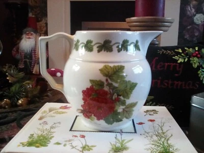 £7.33 • Buy Portmeirion Pomona 5  Jug With Redcurrent Print VGC