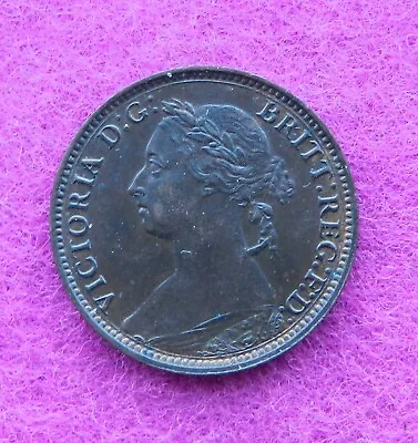 1881h Victoria Farthing  Mr95 • £2