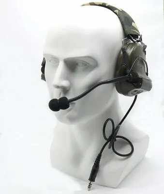 Z Tactical Comtac II Headset Airsoft HuntingActive Noise Canceling Military Z041 • £58.79