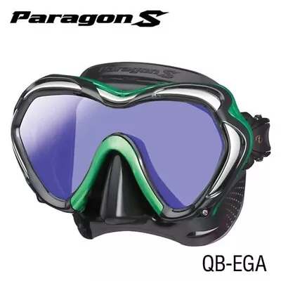 Tusa Paragon S Mask - ENERGY GREEN - Dive Masks - M-1007SQB-EGA • $220