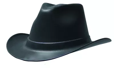 Vulcan Cowboy Style Hard Hat With Ratchet Suspension Black • $35.54