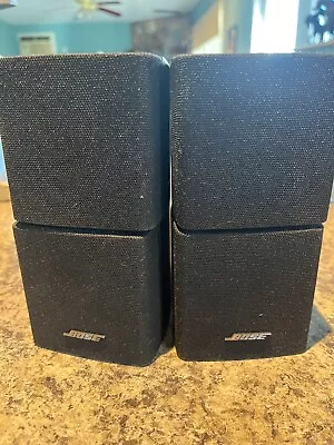 Bose Double Dual Cube Direct Reflect Speakers Lifestyle Acoustimass Surround • $30.58