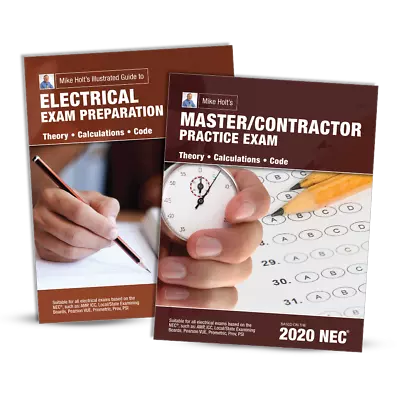 Mike Holt's 2020 Electrician Exam Preparation Book & Master/Contractor Practice  • $99