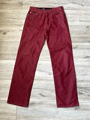 Vintage Dolce & Gabanna Jeans X D&G Jeans X Red X Made In Italy X 31 Size • $76