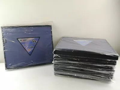£100 • Buy SNOPAKE Showcase Landscape A4 Blue Presentation Folder File X 7 Ring Binder 