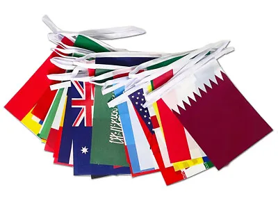 Mixed Country Bunting 32 National Flags 9m Uk Flag Seller • £4.50