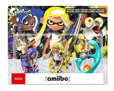 Nintendo Splatoon 3 Inkling Octoling & Smallfry Amiibo Triple Pack - In Stock • $99