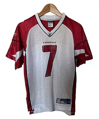 Arizona Cardinals Reebok Matt Leinart #7 NFL Team Jersey Red Youth Sz L  (14-16) • $26.25