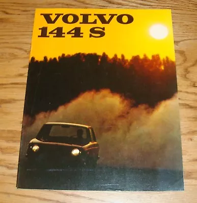 Original 1967 Volvo 144 S 144S Sales Brochure 67 • $15