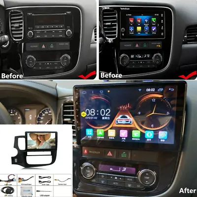 Android 9.0 Car GPS Radio Stereo Navigation For 2013-20 Mitsubishi Outlander 9 • $198.40