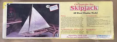 Midwest Products Chesapeake Bay Skipjack Wooden Model • $45