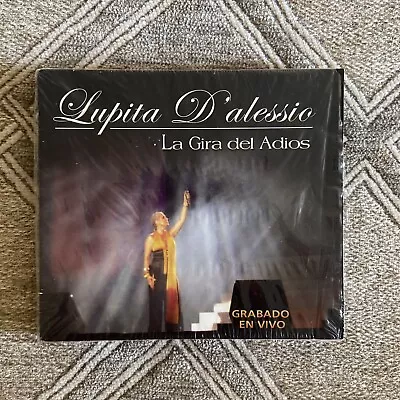 LUPITA D’ALESSIO La Gira Del El Adios 2CD Grabado En Vivo Concierto RARISIMO YA • $37