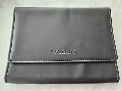 Volvo Faux Leather Black Folio Vehicle Glove Compartment Organizer • $7.95