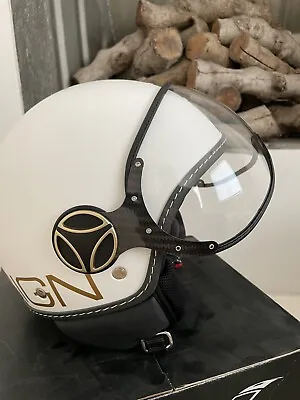 Momo Bianco Opaco - Motorcycle Helmet - Extremely Rare - Size S • $249