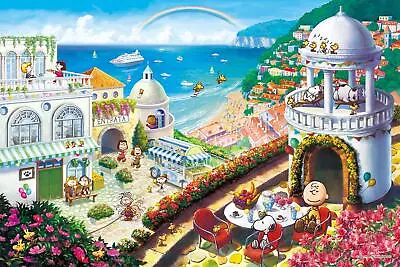 Peanuts Snoopy Vacation 1000 Piece Jigsaw Puzzle 19.7 X 29.5 Inches • $50.75