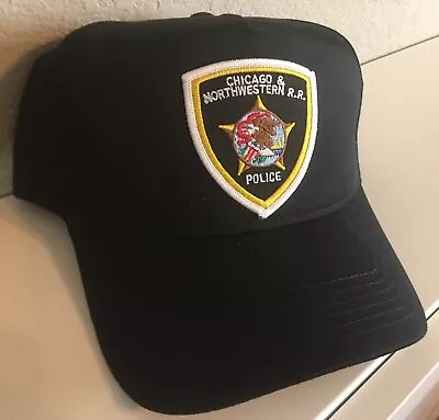 $14.99 • Buy Cap/Hat-Vintage Chicago & Northwestern Railroad Police (CNW) #22370-NEW