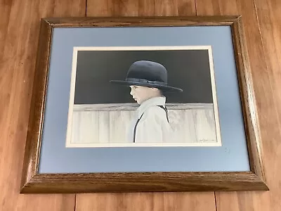 Benjamin Amish Boy Framed Print By N. A. Noel • $75