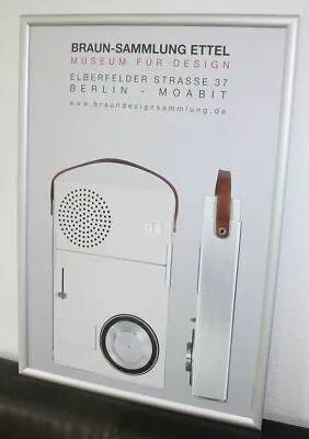 £14.65 • Buy Braun Radio Dieter Rams EraTP 1 Poster