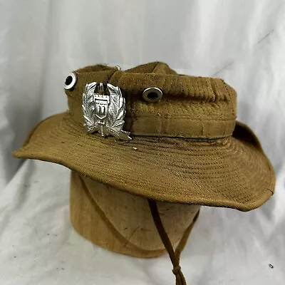 Original Vietnam War RVN Slouch Hat W/ Police Badge • $375