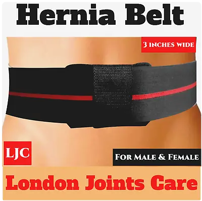 3   Umbilical Hernia Support Belt Abdominal Navel Truss One Removable Pad NHS UK • £11.99