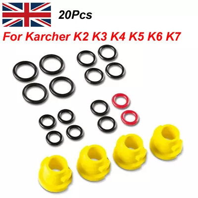 Fit Karcher K2 K3 K4 K5 K6 K7 Pressure Washer Nozzle O Ring Seal Kit 2.640-729.0 • £7.25