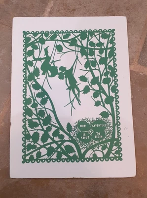 £50 • Buy Rob Ryan ' Our Adventure' Lasercut Green