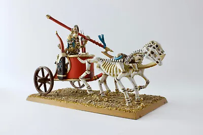 Warhammer Tomb Kings X1 Skeleton Chariot Plastic Painted OOP 2002 • £14.99