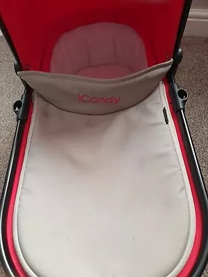 Icandy Peach 3 Red Carrycot • £13