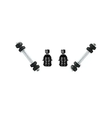 4 Pc Front Lower Ball Joints Sway Bar Link Suspension Kit For Nissan Frontier • $40.17