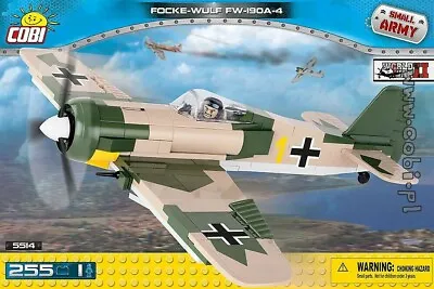 COBI 5514 German  Focke-Wulf Fw-190  Fighter WWII   Bricks Blocks Military Model • $273.44