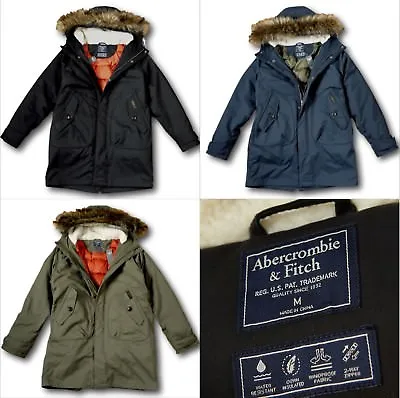 £185.73 • Buy NWT Abercrombie&Fitch By Hollister Men's M51 Down-Filled Parka Winter Jacket