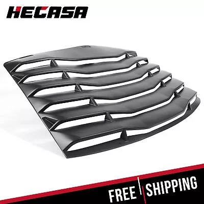 HECASA Fits 1999-2003 2004 Ford Mustang Rear Window Louver Windshield Cover ABS • $175.50