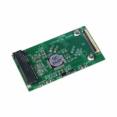 Mini MSATA PCI-E SSD To 40pin ZIF CE Cable Adapter Card • $12.37