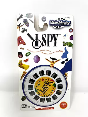View Master I-Spy 3D Reels 2003 Sealed New B3492 Scholastic • $12.99