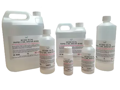 £58.95 • Buy PURE ACETONE 100ml 250ml 500ml 1 Litre 1000ml 5 Litre 99.5% Gel Polish Remover