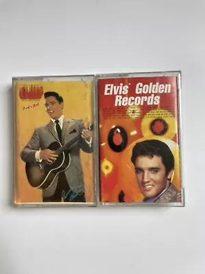 Elvis Presley Cassette Tape Lot Golden Records Rock N Roll • $6