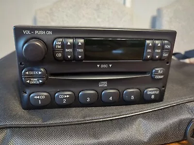 Ford OEM Single CD Player AM/FM RADIO Escape Ranger F150 F250 F250 Econo 99-08 • $174.78