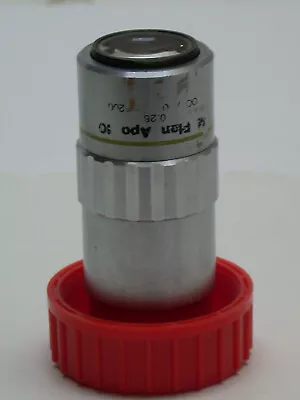 MITUTOYO M PLAN APO 10X MICROSCOPE OBJECTIVE. Good Optics. • $219