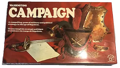 Waddingtons Campaign Vintage 1976 Fully Complete Boxed Strategy Battle Game • £14.99