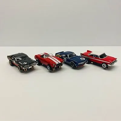 Auto World Thunderjet Jag Hobbies TR3 Cougar Shelby Cobra Sunoco Camaro Fury • $239.99