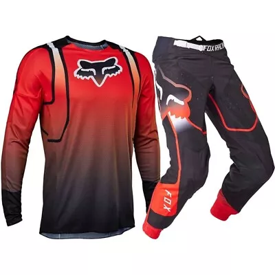 NEW Fox 360 Vizen FLO Red Motocross Dirt Bike Gear Set • $249